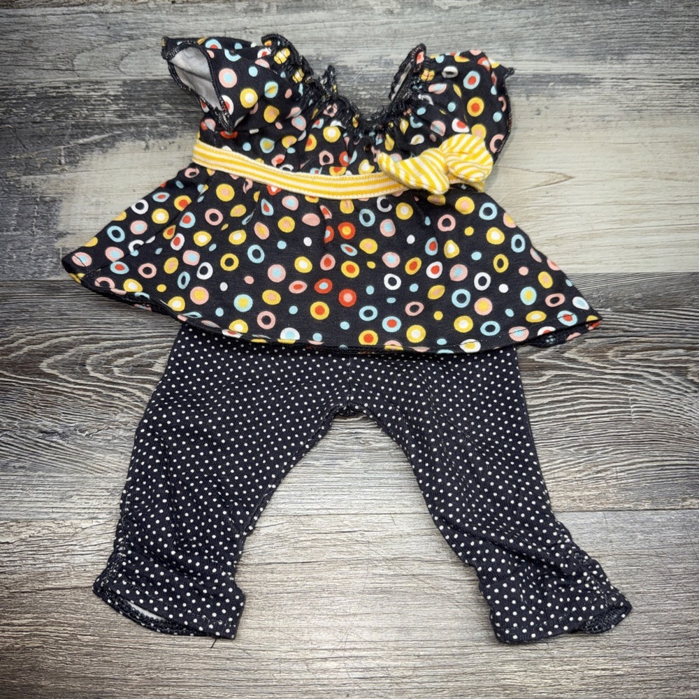 American Girl Bitty Twin Poka Dot Dress and pants ONLY-retired